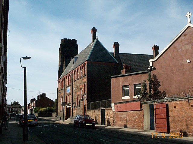 St Francis of Assisi School and Church Earp St Garston Liverpool Septemb 2003 010