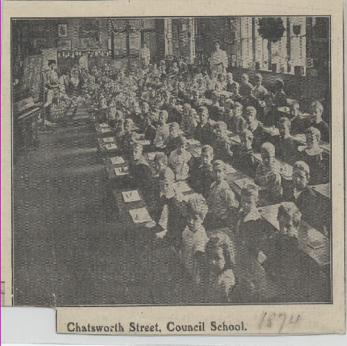 CHATSWORTH STREET COUNCIL SCHOOL 1874